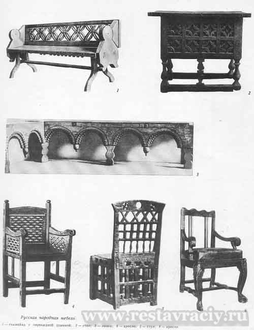 Стили мебели. Школа изобразительного искусства, 1965