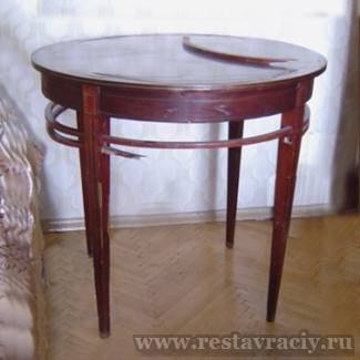 реставрация стола из дерева
